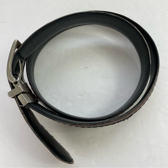 Columbia Men’s Leather Belt‎ Braided Woven Size 40 - Picture 5 of 13